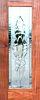 mahogany door with ch72 leaded glass bevel window