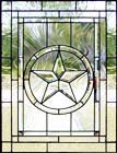 TRADITIONAL custom leaded glass window