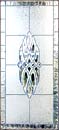 CH80A custom leaded beveled glass window