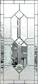 DHSE10 custom leaded beveled glass window