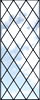 CLEAR DIAMONDS custom clear diamonds leaded glass window