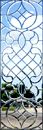 CHBD4L custom leaded beveled glass window
