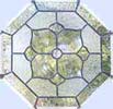 CLEAROCT2P custom leaded glass window