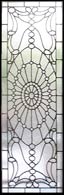  wEINERP custom leaded glass jeweled window